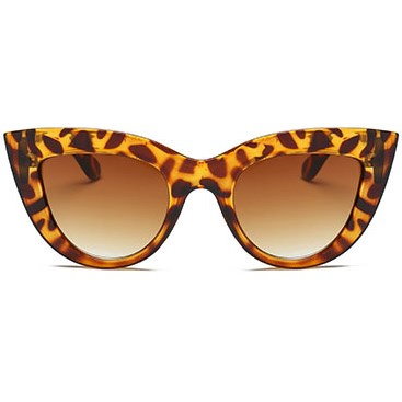 Cat eye zonnebril "Pur" - Leopard